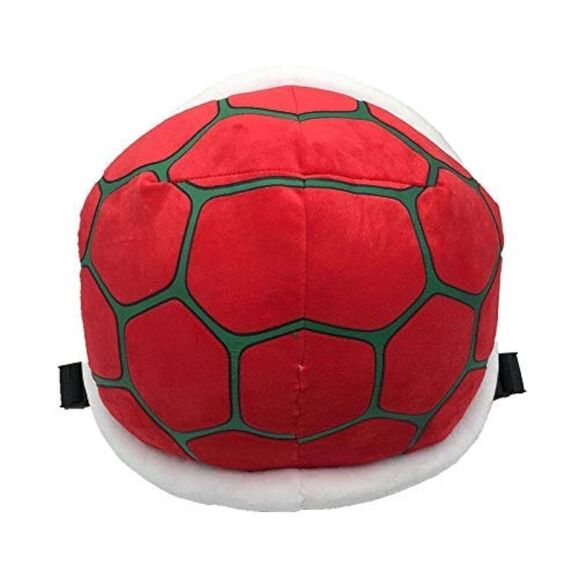 Turtle SchoolBag Turtle Shell Green Red Bowser Plush Toys Backpack Kid Gift - Picture 1 of 2